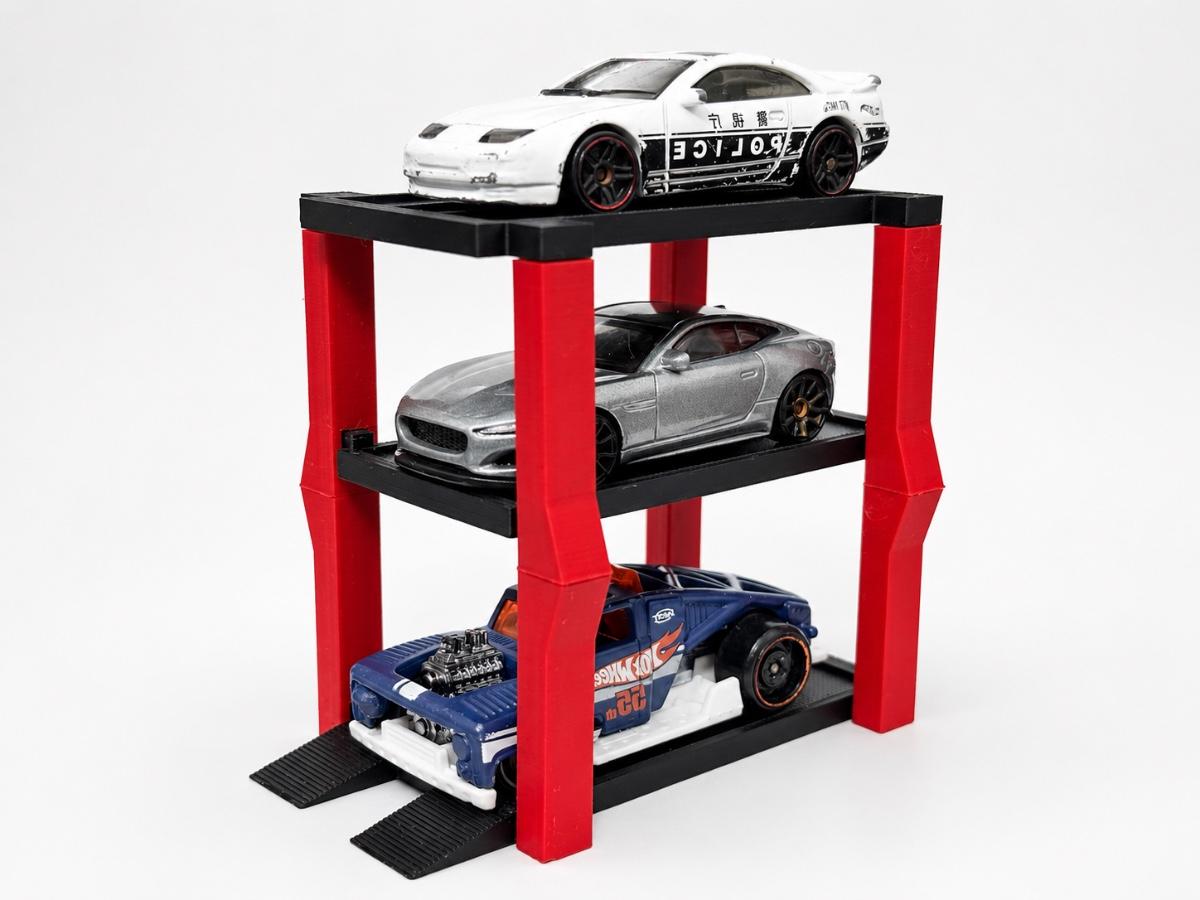 Mini Garagem Expositora para Carrinhos — foto 2 de 3