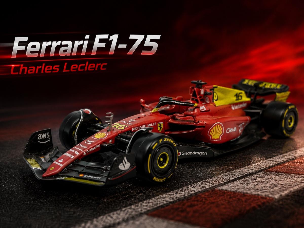 Ferrari F1-75 de Charles Leclerc