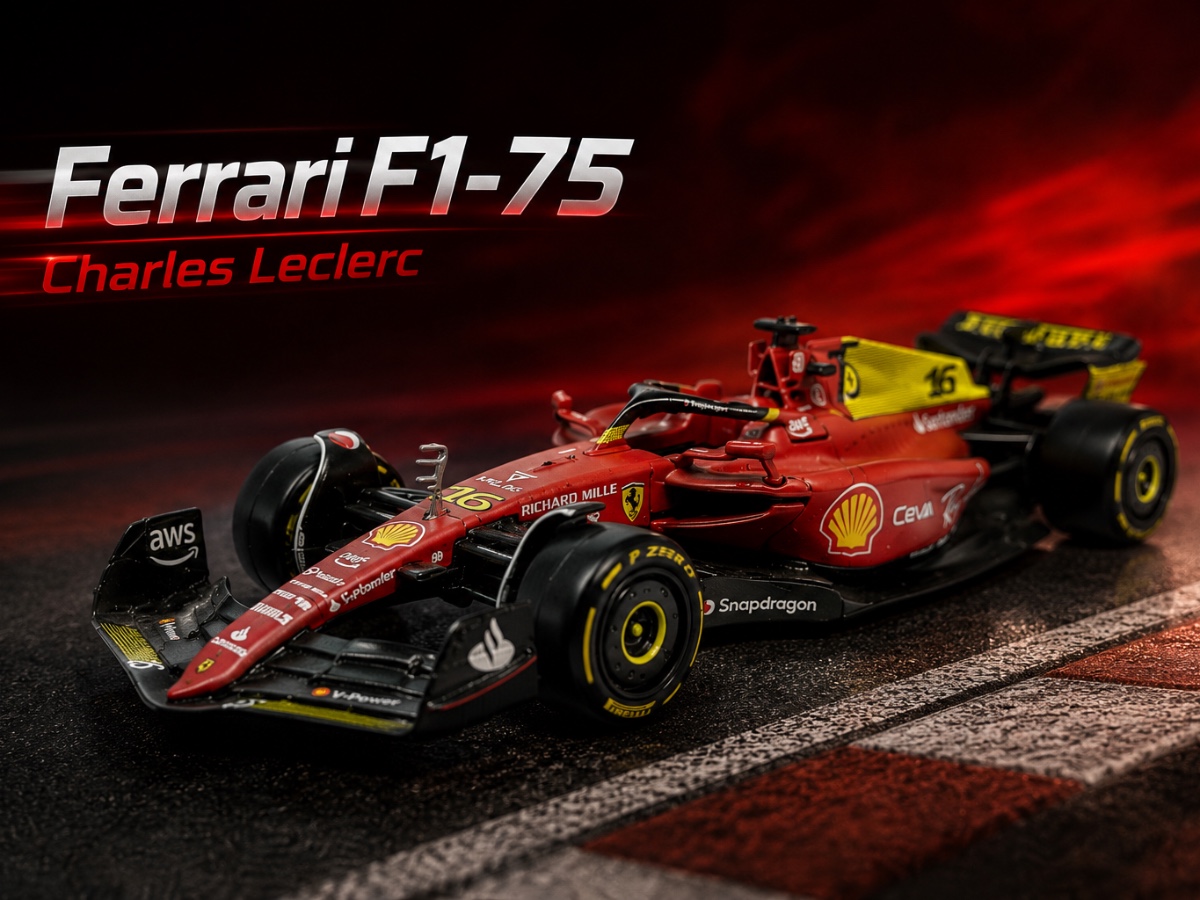 Ferrari F1-75 de Charles Leclerc