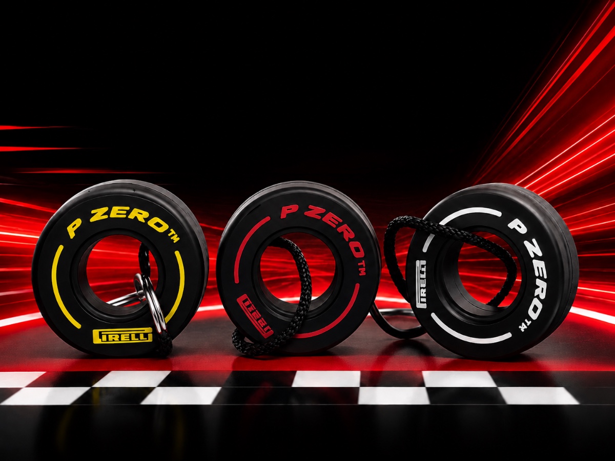 Chaveiro Pneu Pzero F1